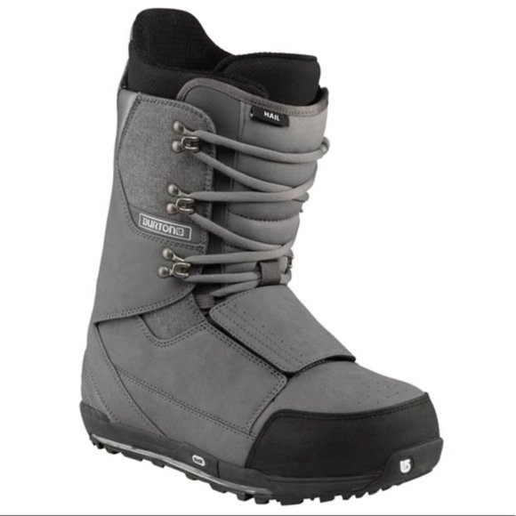 NEW $280 Burton Hail-R Restricted Mens Snowboard Boots!  Size 7 or 7.5  Gray